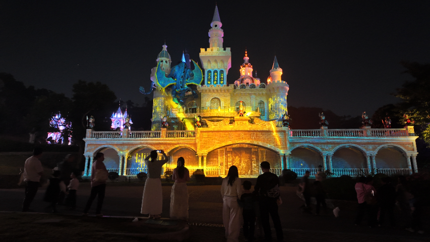 安徽历史文化光影秀演出,光影秀