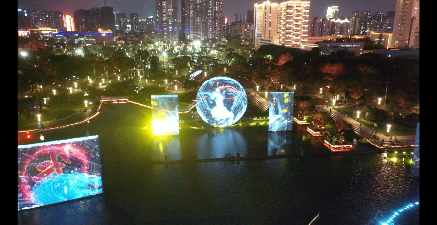 江苏文博光影秀制作公司,光影秀