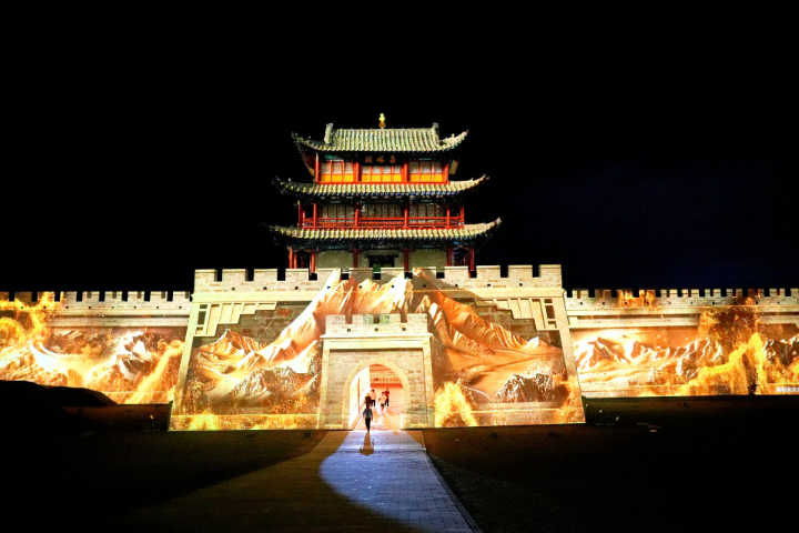 江苏实时渲染灯光秀赞助方案,光影秀