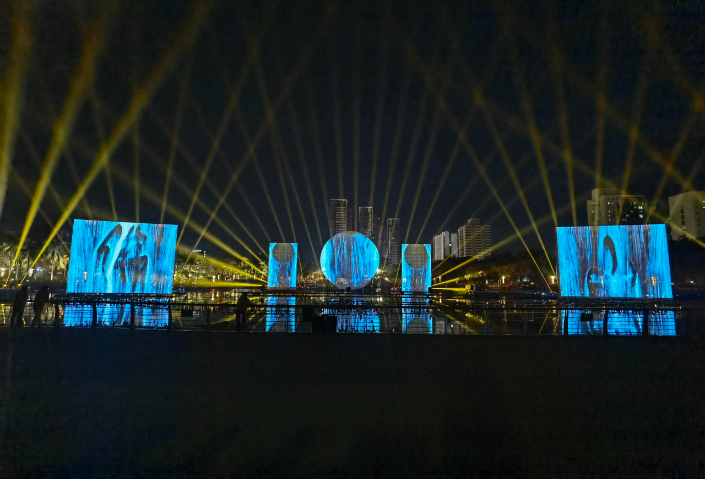 浙江达人光影秀需要什么设备