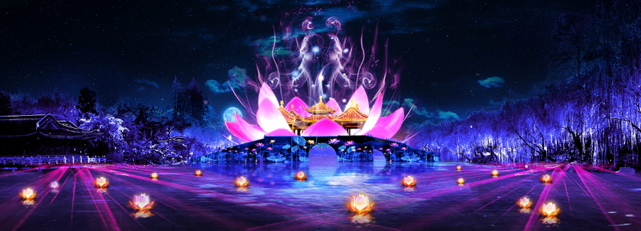 景点全息投影应用,全息投影