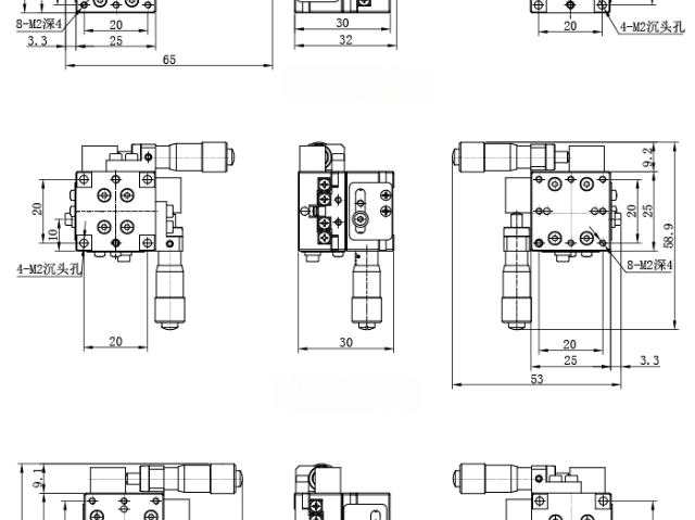 重庆真空平移台,平移台
