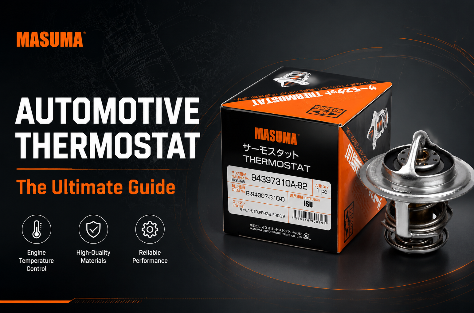 The Ultimate Guide to Automotive Thermostats: How They Work, Materials, and Diagnosis