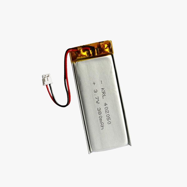 402050寬溫-20~85℃聚合物鋰電池3.7V 380mAh耳機遙控器玩具醫(yī)療器械