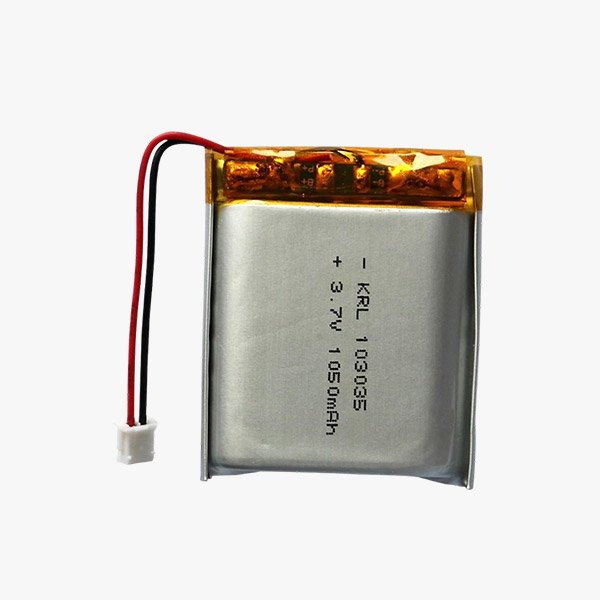 103035寬溫-20~85℃聚合物鋰電池3.7V 1050mAh智能穿戴醫(yī)療器械美容儀