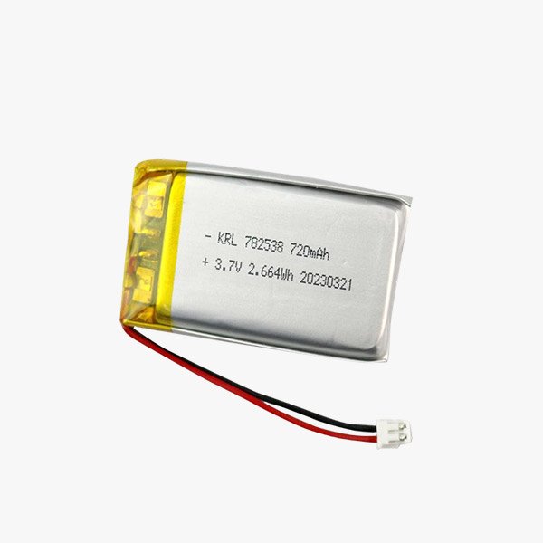 3.7V聚合物鋰電池電芯工廠 782538 720mah軟包離鋰子電池