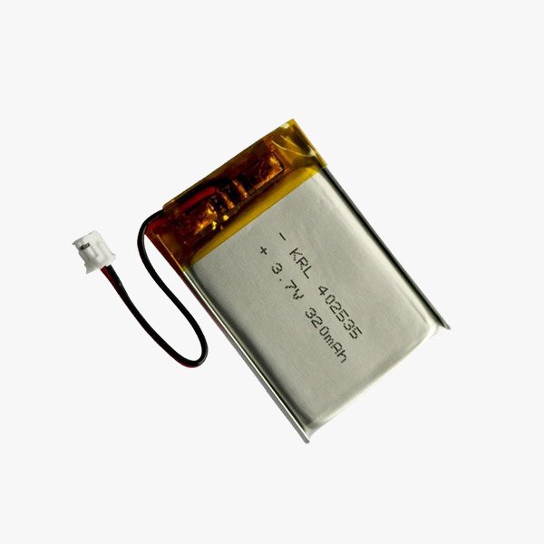 402535寬溫-20~85℃聚合物鋰電池3.7V 320mAh智能穿戴醫(yī)療器械血糖儀