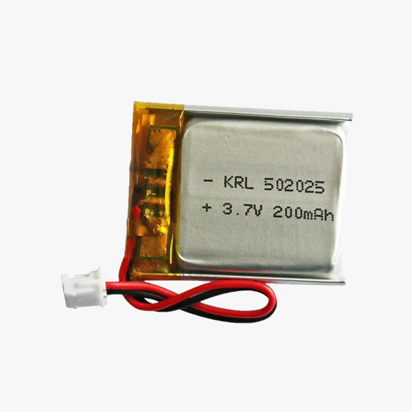 502025聚合物鋰電池3.7V 200mAh耳機玩具遙控器傳感器鼠標