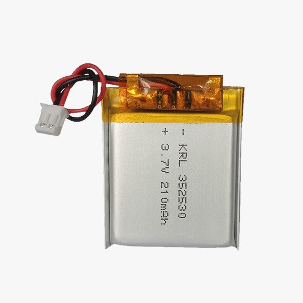 352530低溫-40℃聚合物鋰電池3.7V 210mAh應用于醫療器械 智能手表 安全消防等