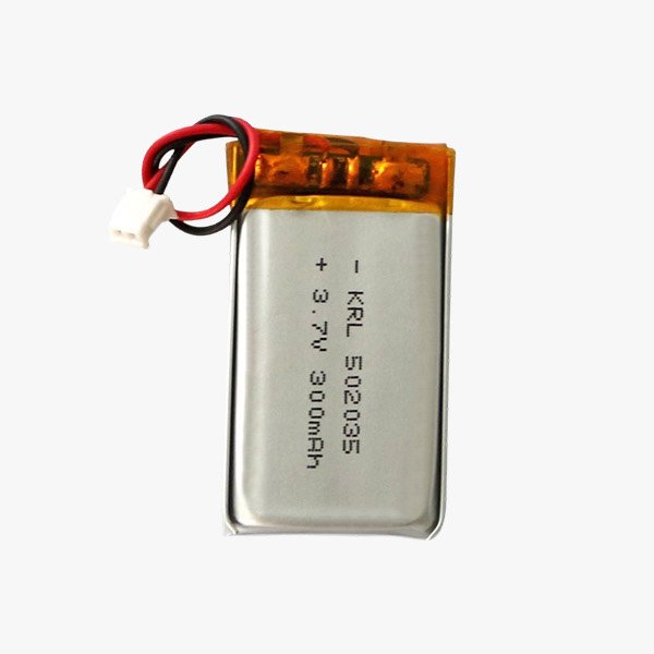 502035低溫-40℃聚合物鋰電池3.7V 300mAh有KC認證美容儀按摩儀耳機