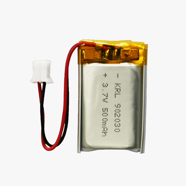 KRL902030 3.7V 500mAh 高溫+85℃ 聚合物鋰電池電芯工廠