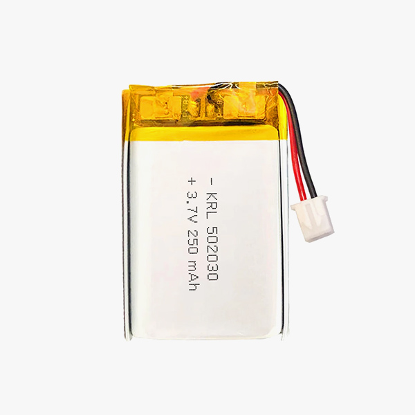 KRL 502030 3.7V 250mAh 高溫+85℃聚合物鋰電池電芯工廠