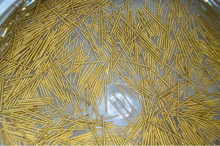 低力接觸芯片測試針彈簧接觸壓力