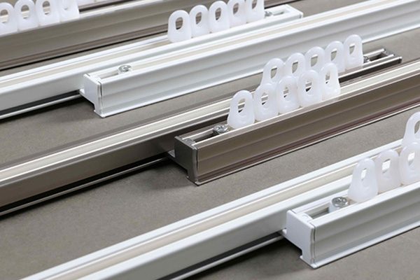 Ceiling Mounted Drapery Rail System for Modern Spaces