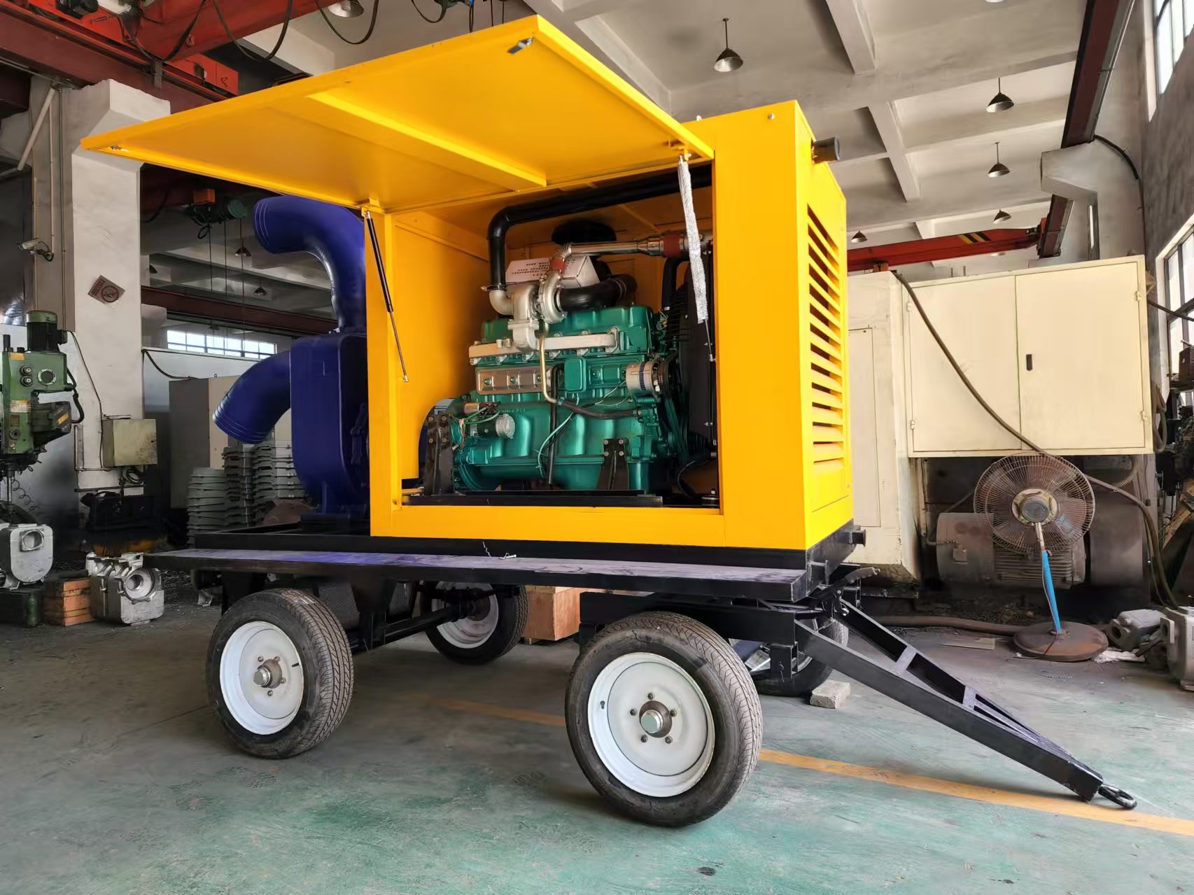 Diesel Self-Priming Pump for Field No-Power Application