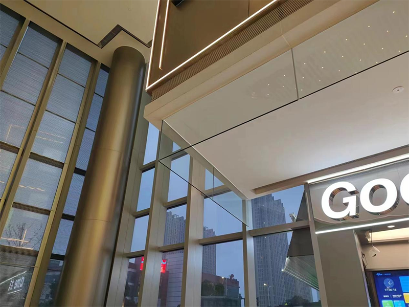 固定式防火板擋煙垂壁