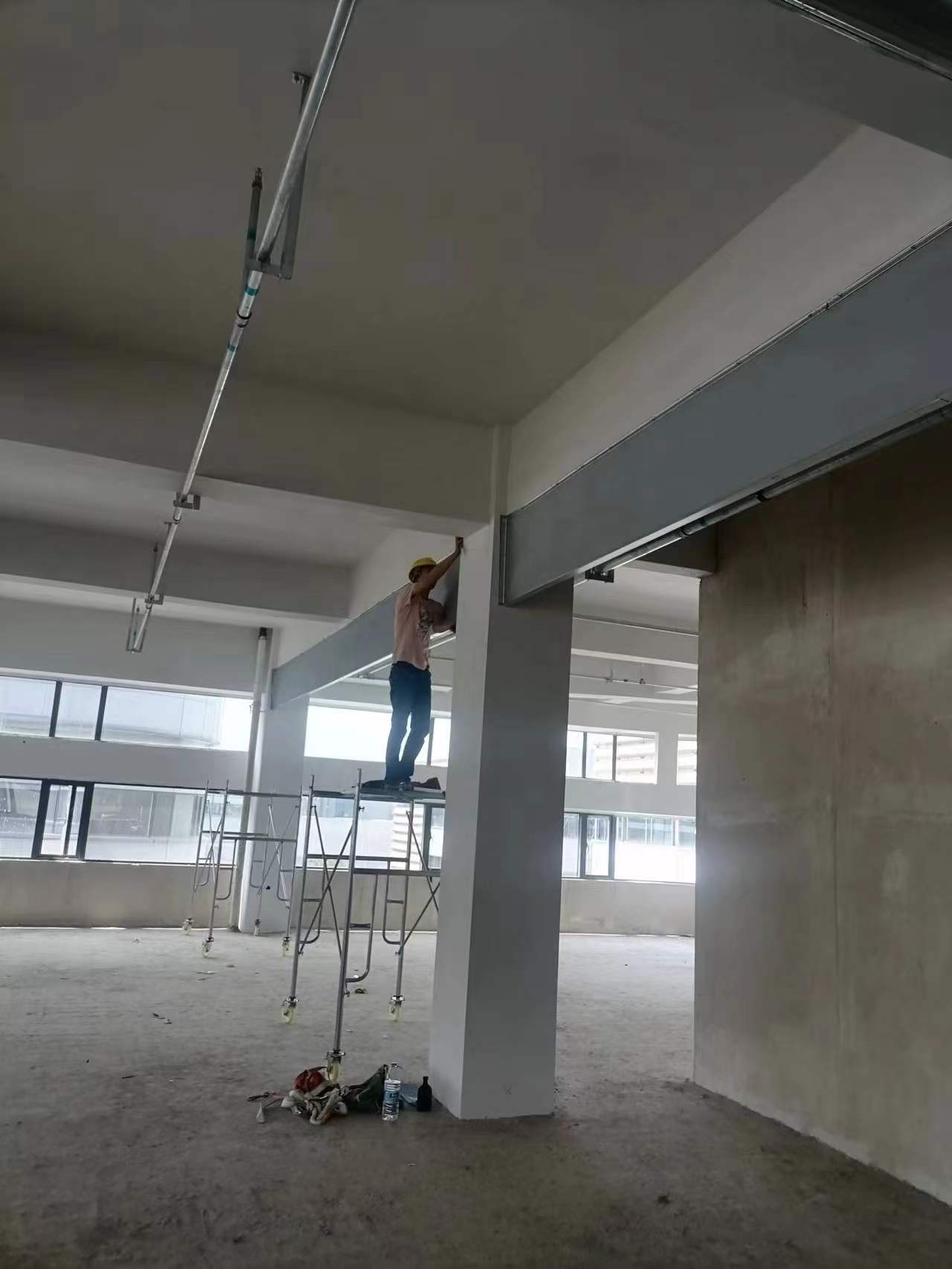 固定式柔性擋煙垂壁