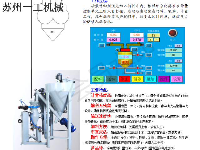 山东干粉砂浆添加剂添加装置,外加剂