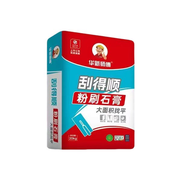 刮的顺粉刷石膏大面积找平