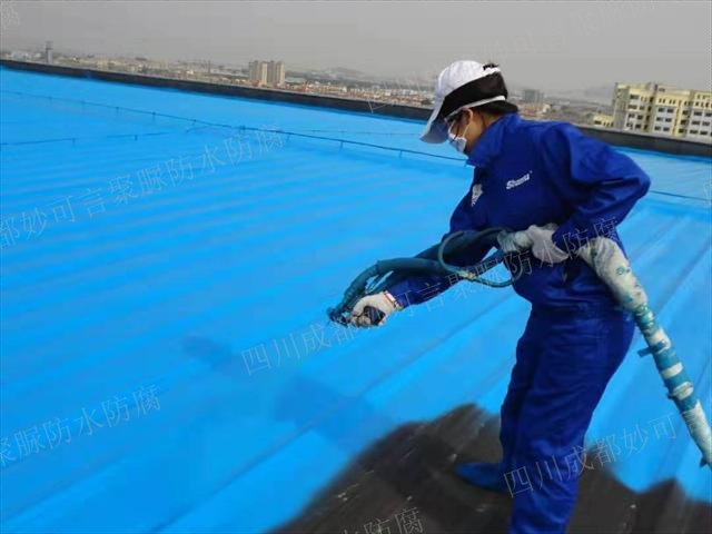 成都抗冻防冻聚脲工业屋面防水防腐防护涂层推荐厂家 诚信经营 四川妙可言防水材料供应
