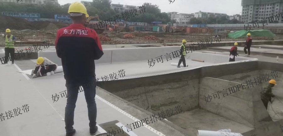 成都土工布膜搭接膠帶生產(chǎn)廠家,高分子非瀝青防水搭接膠帶