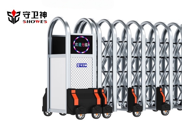 電動不銹鋼伸縮門有哪些優點?_守衛神科技
