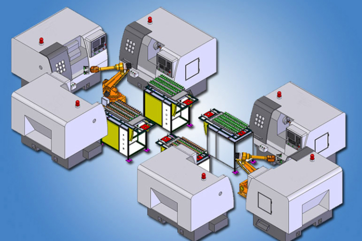 徐州機(jī)床上下料機(jī)器人廠家直銷(xiāo) 南京溧水潔鵬自動(dòng)化供應(yīng)