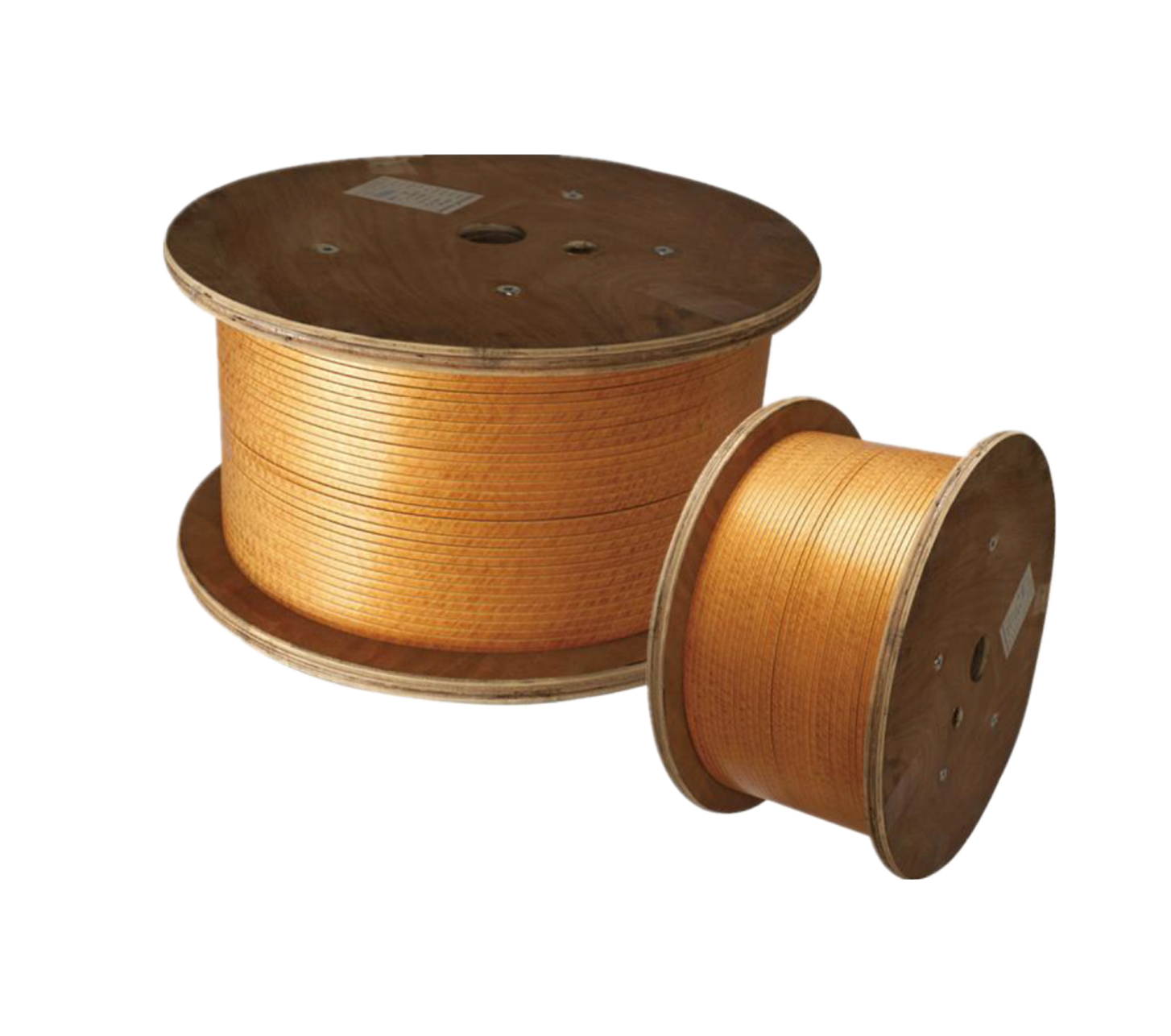 polyimide film wrapped flat copper wire